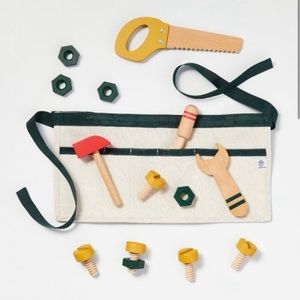 Hearth & Hand kids toy tool belt w/ tools